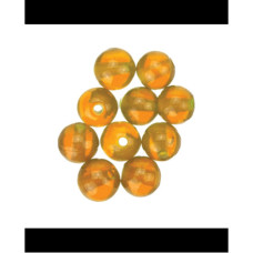 BEAD GLASS AMBER 6MM SENSATION