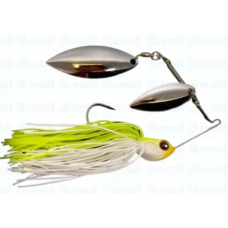 S/BAIT CULLEM 3/8OZ DBL WILL WHITE CHAR