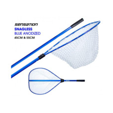 L/NET SNAGLESS 45CM BLUE ANODIZED