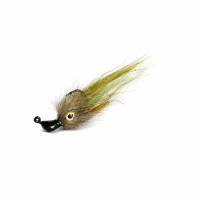 AFRI JIG YELLOW 1/4OZ OLIVE & BAIT AFRI JIG YELLOW 1/4OZ OLIVE & BAIT