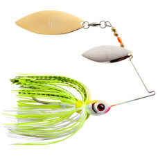 BOOYAH S/BAIT DBL WIL 3/8 CHART WHT