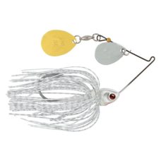 S/BAIT BOOYAH COVERT 3/8OZ FIN WHT SLVRS