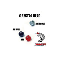 BEAD DAMIKI GLASS RAINBOW 10PP 8MM BEAD DAMIKI GLASS RAINBOW 10PP 8MM