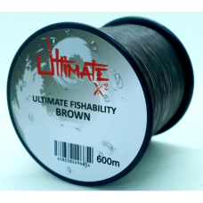 LINE ULTIMATE X2 BROWN 18LB 600M