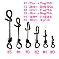 MUSTAD FASTACH CLIP FTC 0 - 15LB/8KG