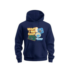 HOODIE FLEECE KIDS OKUMA NAVY 5-6YRS