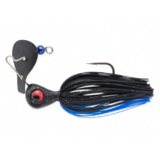 JIG BLADED KEITECH RUMBLADE 3/8 BLK BLUE