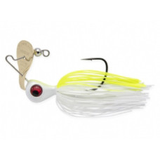 JIG BLADED KEITECH RUMBLADE 3/8 WHT/CHRT