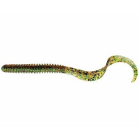 SG LB RIB WORM 90MM GREEN SILVER 10PCS SG LB RIB WORM 90MM GREEN SILVER 10PCS