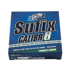 BRAID SUFIX CALIBR8 275M 49.6LB LIME NEO