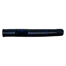 YUM NED DINGER 3' BLACK BLUE FLAKE