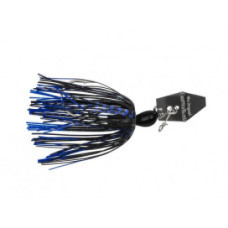 CHATTER BAIT BLACK/BLUE NICKEL CB38-110